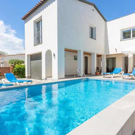 Goldhome - New House With Private Heated Pool, Parking, Wifi, Games Room Empuriabrava Exteriör bild